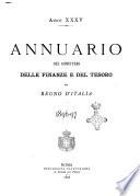 Annuario dei Ministeri delle finanze e del tesoro del Regno d'Italia