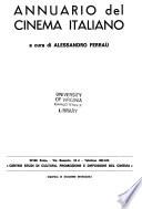 Annuario del cinema italiano & audiovisivi