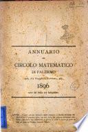 Annuario del Circolo matematico di Palermo
