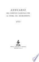 Annuario del comitato nazionale per la storia del risorgimento
