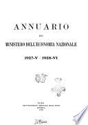 Annuario del Ministero dell'economia nazionale