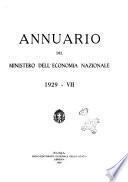 Annuario del Ministero dell'economia nazionale