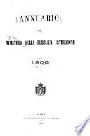 Annuario del Ministero dell'educazione nazionale ...