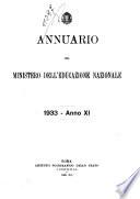 Annuario del Ministero dell'Educazione nazionale