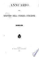 Annuario del Ministero dell'educazione nazionale ...
