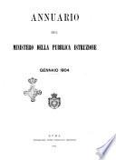 Annuario del Ministero della pubblica istruzione