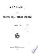 Annuario del Ministero della pubblica istruzione