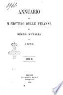 Annuario del Ministero delle finanze del Regno d'Italia