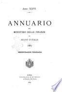 Annuario del Ministero delle finanze del Regno d'Italia