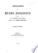 Annuario del Museo Zoologico della Università di Napoli