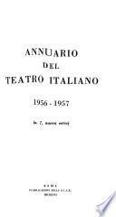 Annuario del teatro italiano