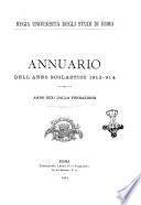 Annuario dell'anno scolastico ...