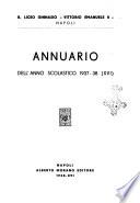 Annuario dell'anno scolastico ...