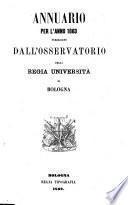 Annuario dell'Osservatorio dell'Universita di Bologna