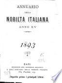 Annuario della nobiltà italiana