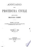 Annuario della procedura civile