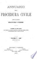 Annuario della procedura civile