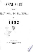 Annuario della provincia di Piacenza