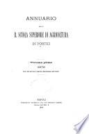 Annuario della R. Scuola superiore d'agricoltura di Portici