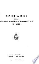 Annuario della R. Stazione enologica sperimentale di Asti