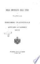 Annuario della r. Universita degli studi di Torino per l'anno accademico ...