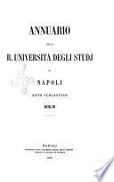 Annuario della R. Università degli studj di Napoli per l'anno scolastico ...