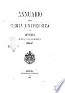 Annuario della R. Università di Messina anno accademico ...