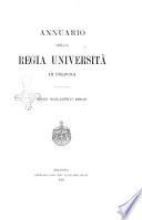 Annuario della Regia università di Bologna
