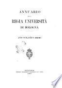 Annuario della Regia università di Bologna