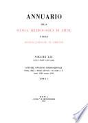Annuario della Scuola archeologica di Atene e delle missioni italiane in Oriente