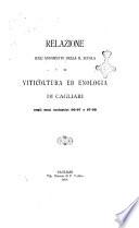 Annuario della Scuola di viticoltura e di enologia di Cagliari