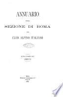 Annuario della Sezione di Roma del Club alpino italiano