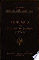 Annuario delle banche e banchieri d'Italia
