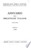 Annuario delle biblioteche italiane