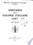 Annuario delle colonie italiane