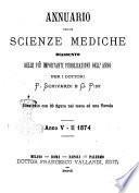 Annuario delle scienze mediche riassunto delle piu importanti pubblicazioni dell'anno