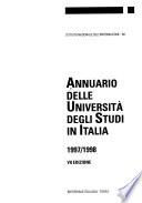 Annuario delle università degli studi in Italia