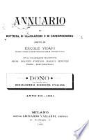Annuario di dottrina, di legislazione e di giurisprudenza