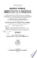 Annuario di giurisprudenza contemporanea amministrativa e finanziaria ossia raccolta di sentenze, pareri, massime, decisioni ...