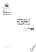 Annuario di statistiche industriali