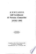 Annuario Diocesano 1993. Arcidiocesi di Ferrara-Comacchio