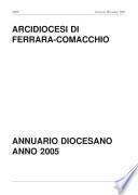 Annuario Diocesano 2005. Arcidiocesi di Ferrara-Comacchio