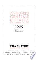 Annuario generale d'Italia e dell'Impero italiano