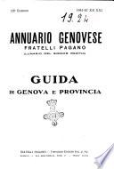 Annuario genovese guida amministrativa, commerciale, industriale e marittima ecc
