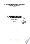 Annuario ...