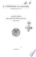 Annuario ...