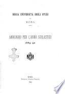 Annuario