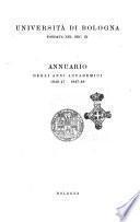 Annuario ...