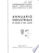 Annuario industriale di Roma e del Lazio
