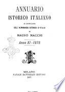 Annuario istorico italiano in continuazione dell'Almanacco istorico d'Italia